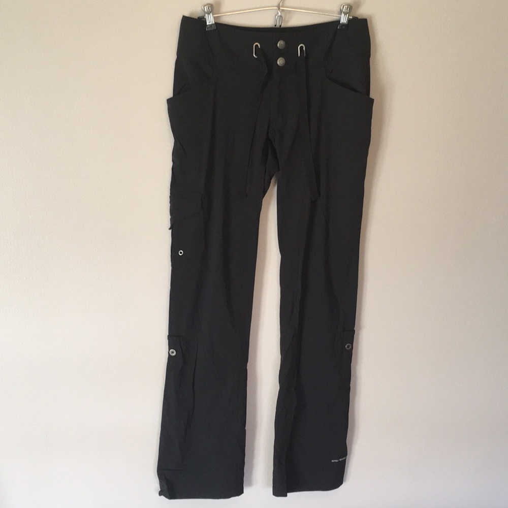 Columbia Black Roll-Up Hiking Pants Bootcut